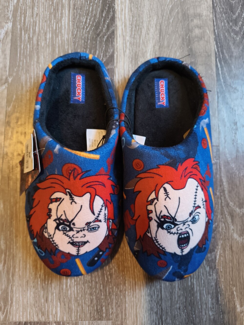 Chucky Slippers Universal Studios Women's 9/10